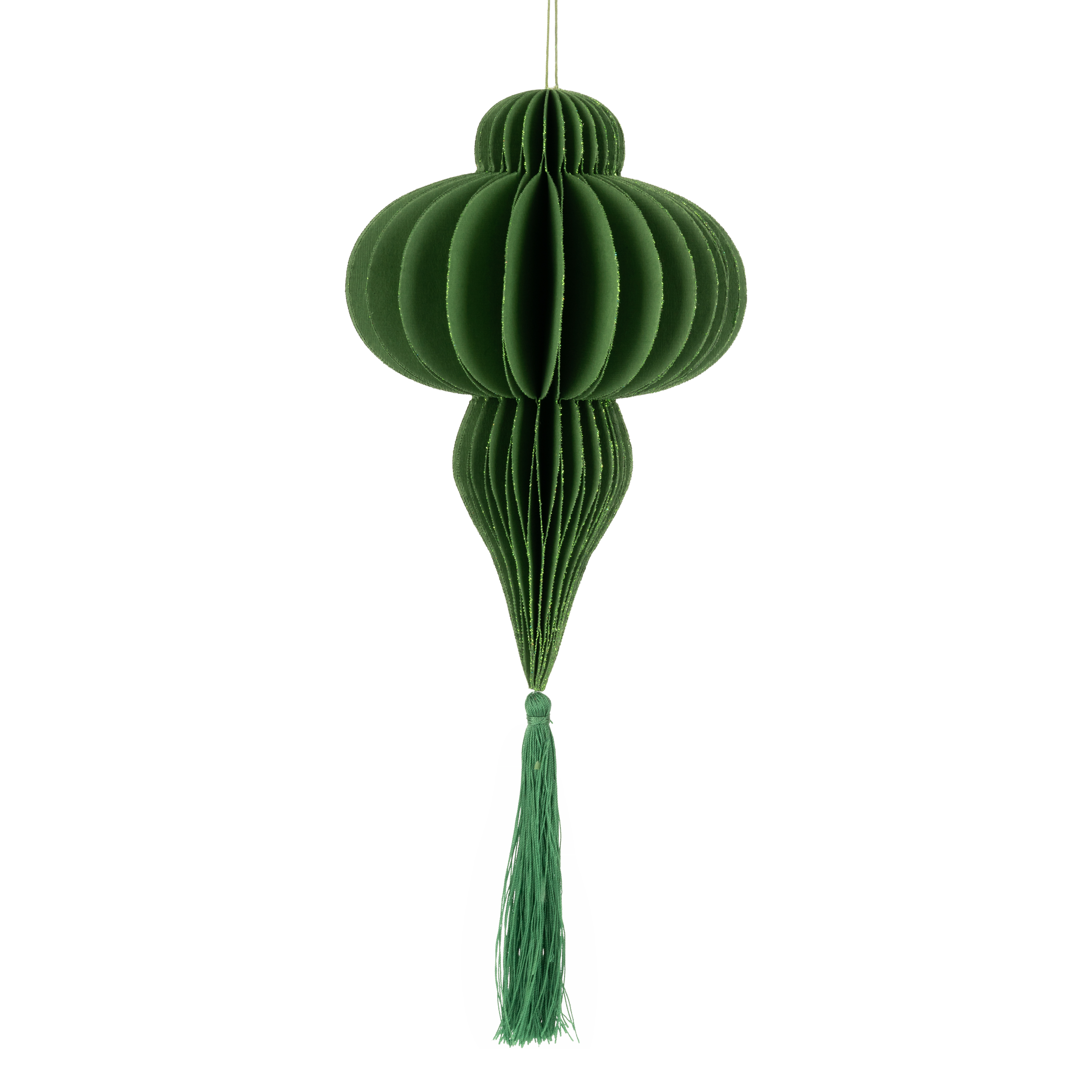 Grøn Chandelier 23 cm.