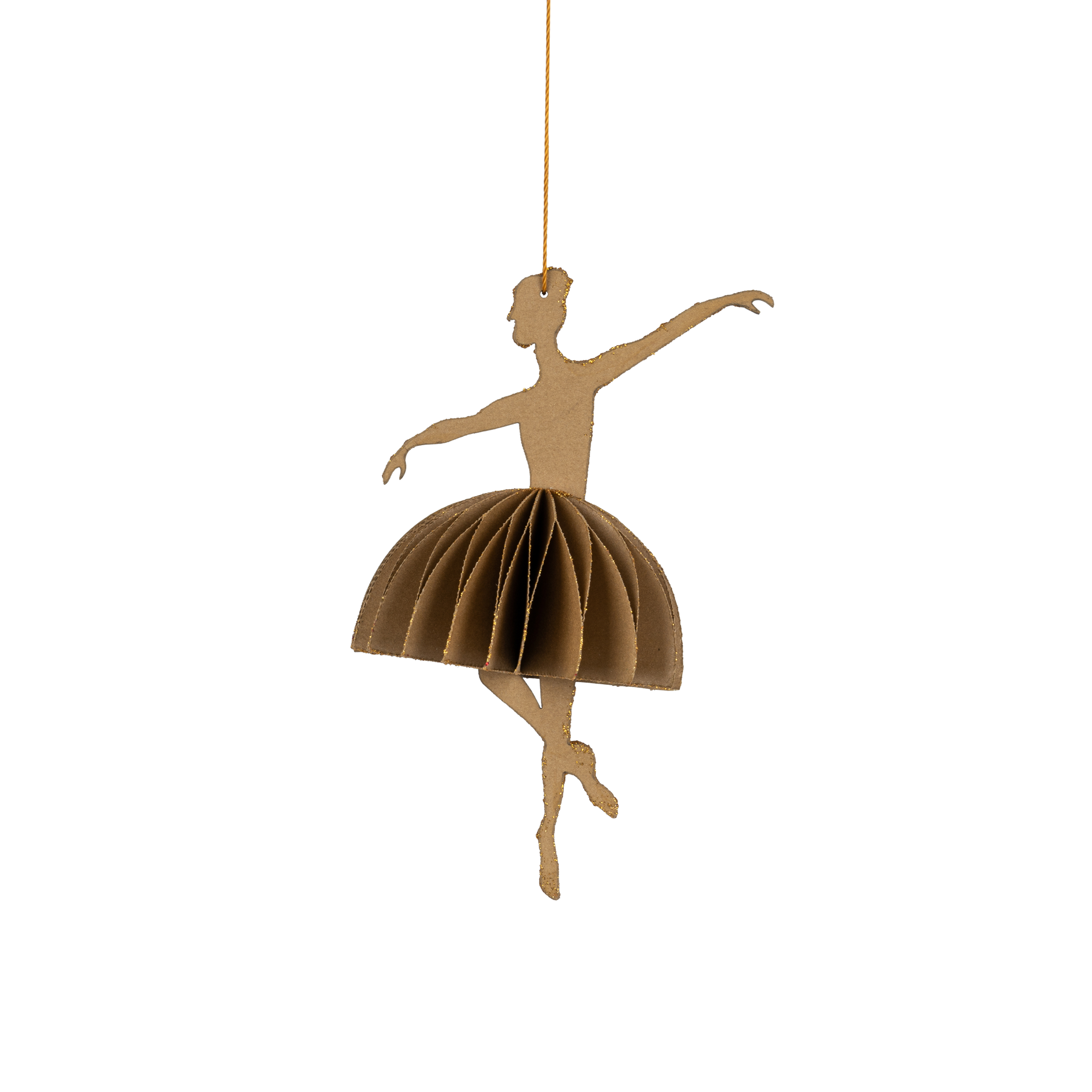Beige Ballerina 11,5 x 12 cm