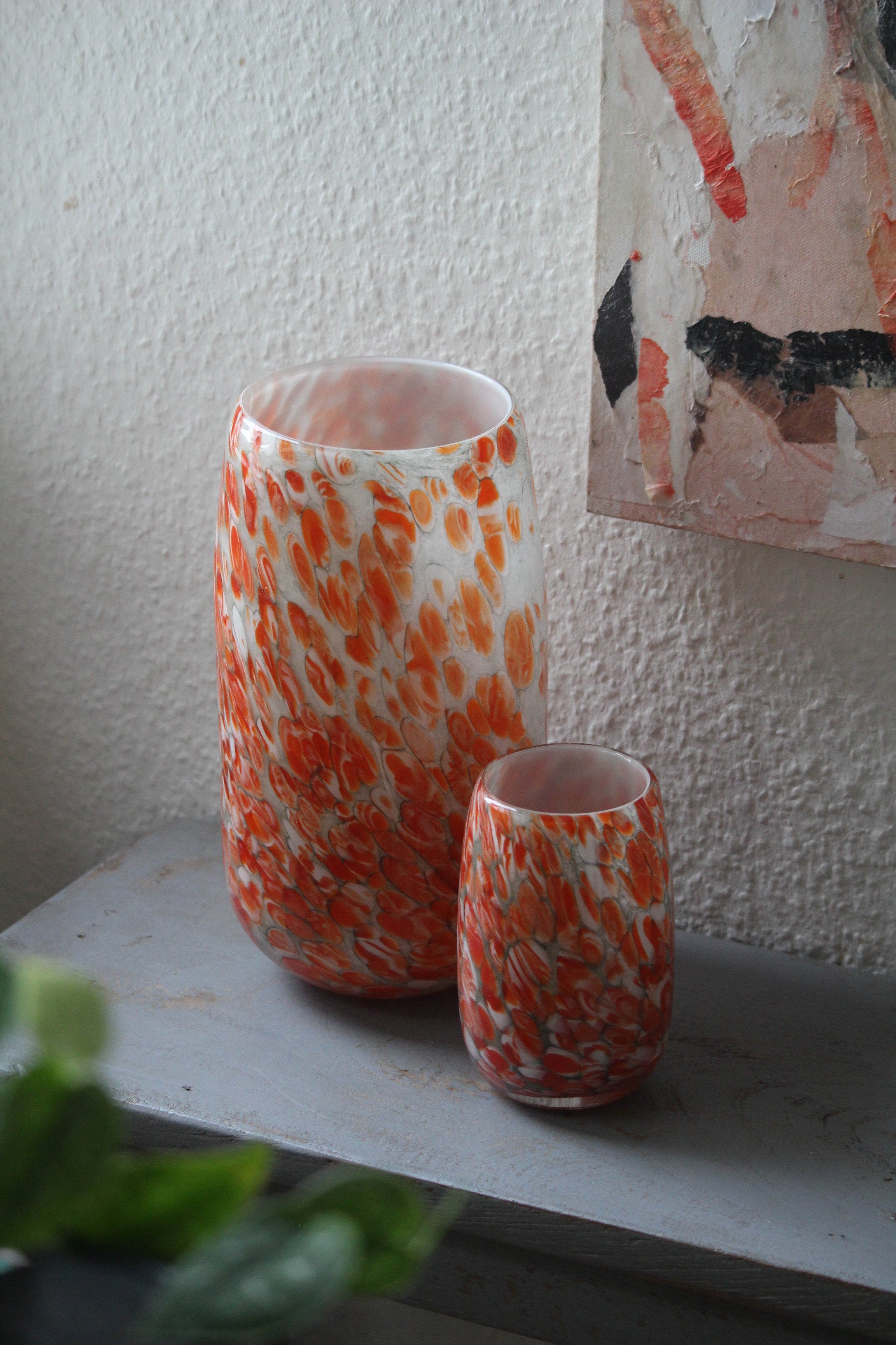 Vase Med Pouring Str: Lille 9x9xH14