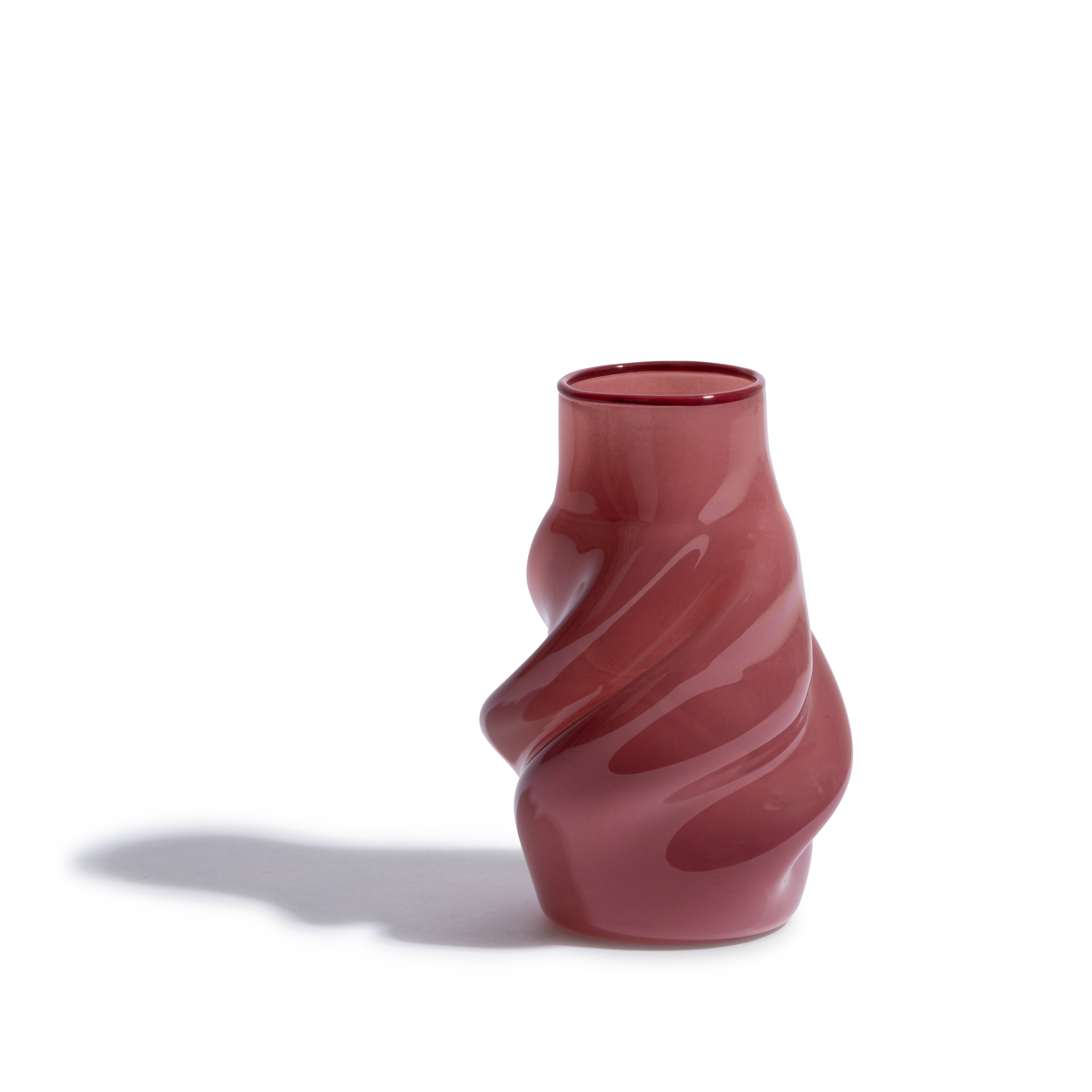 Mahogni Vase 10x10xH12