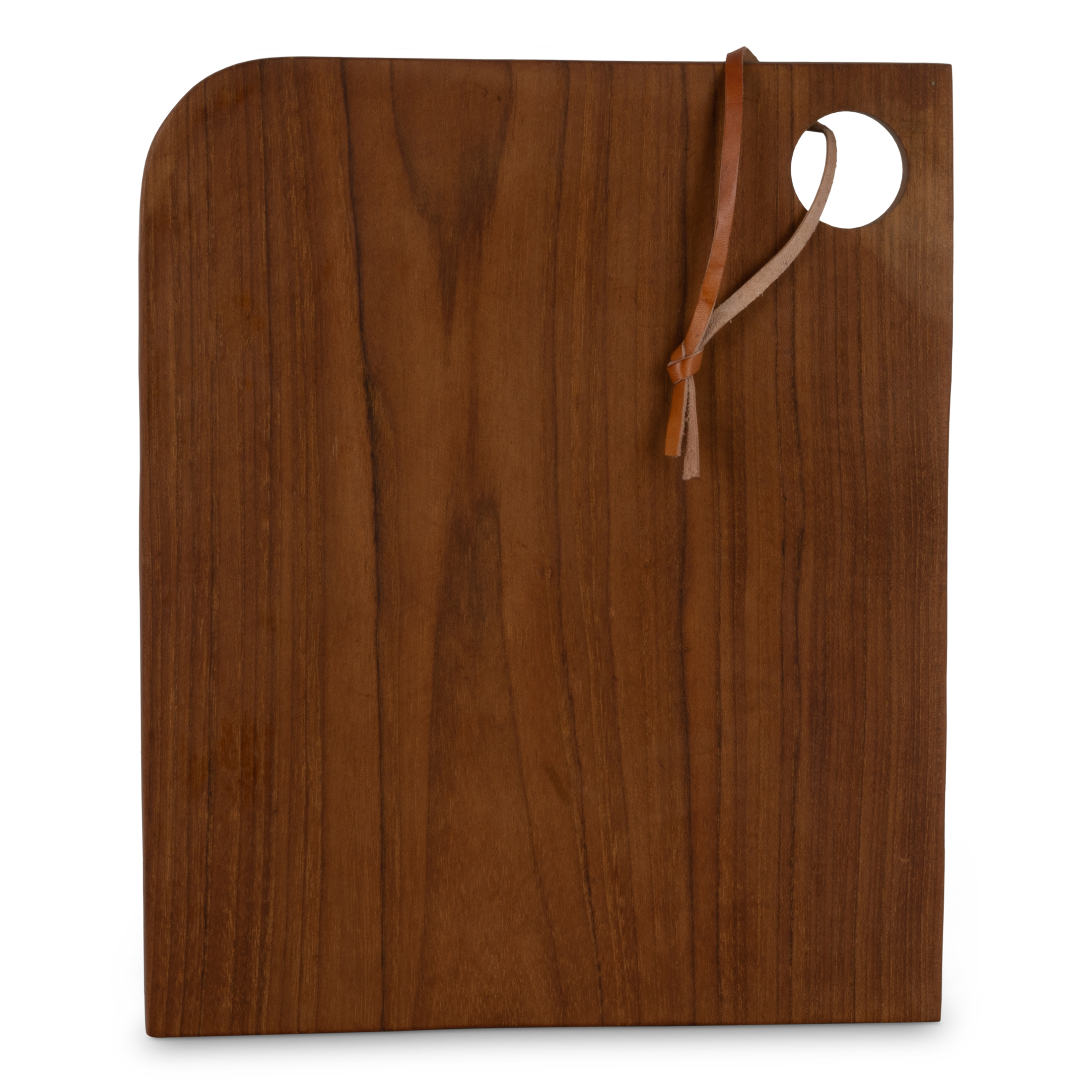Firkantet Skærebræt i Teak Træ L25xB20xH1.5 cm.