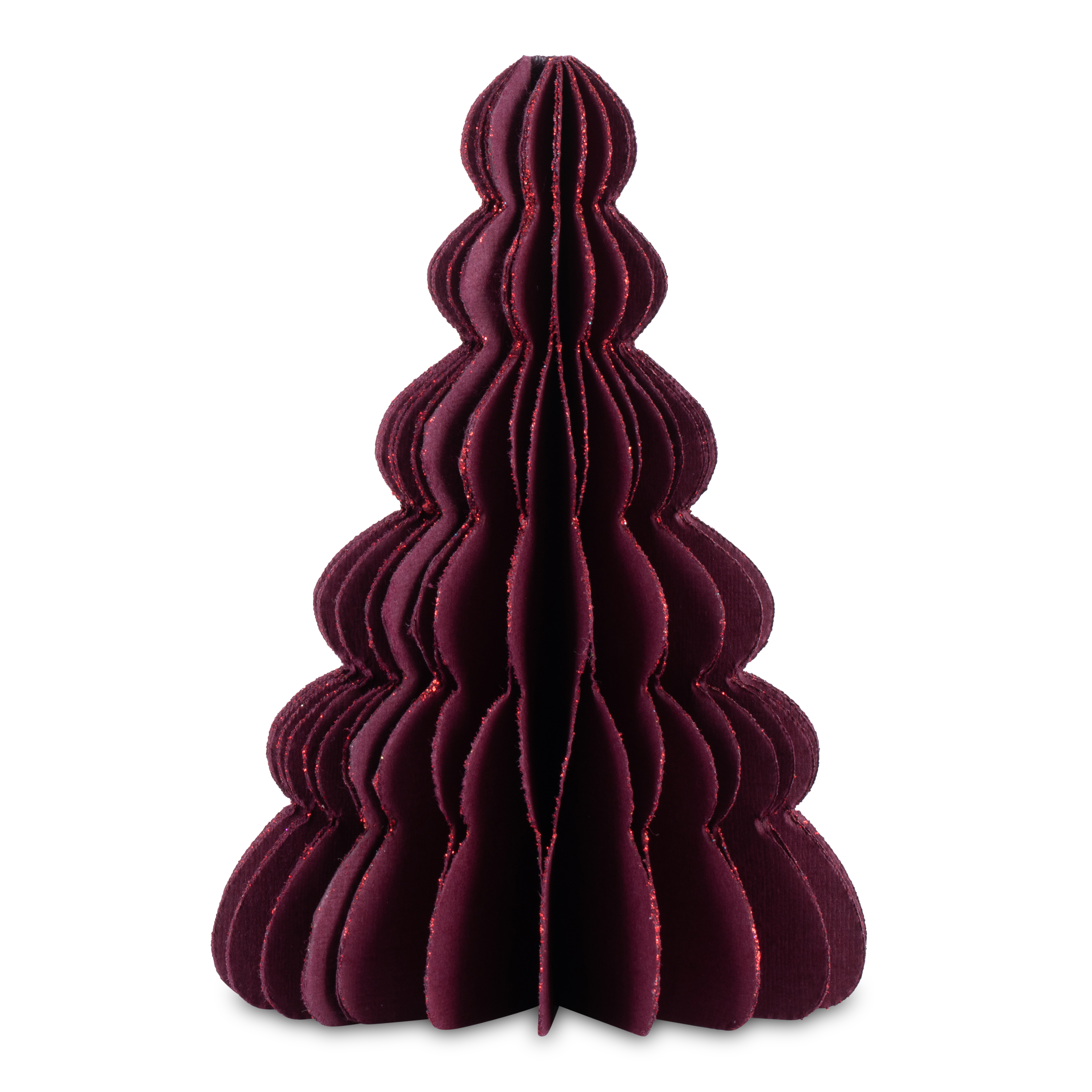 Rødt Juletræ 15 cm