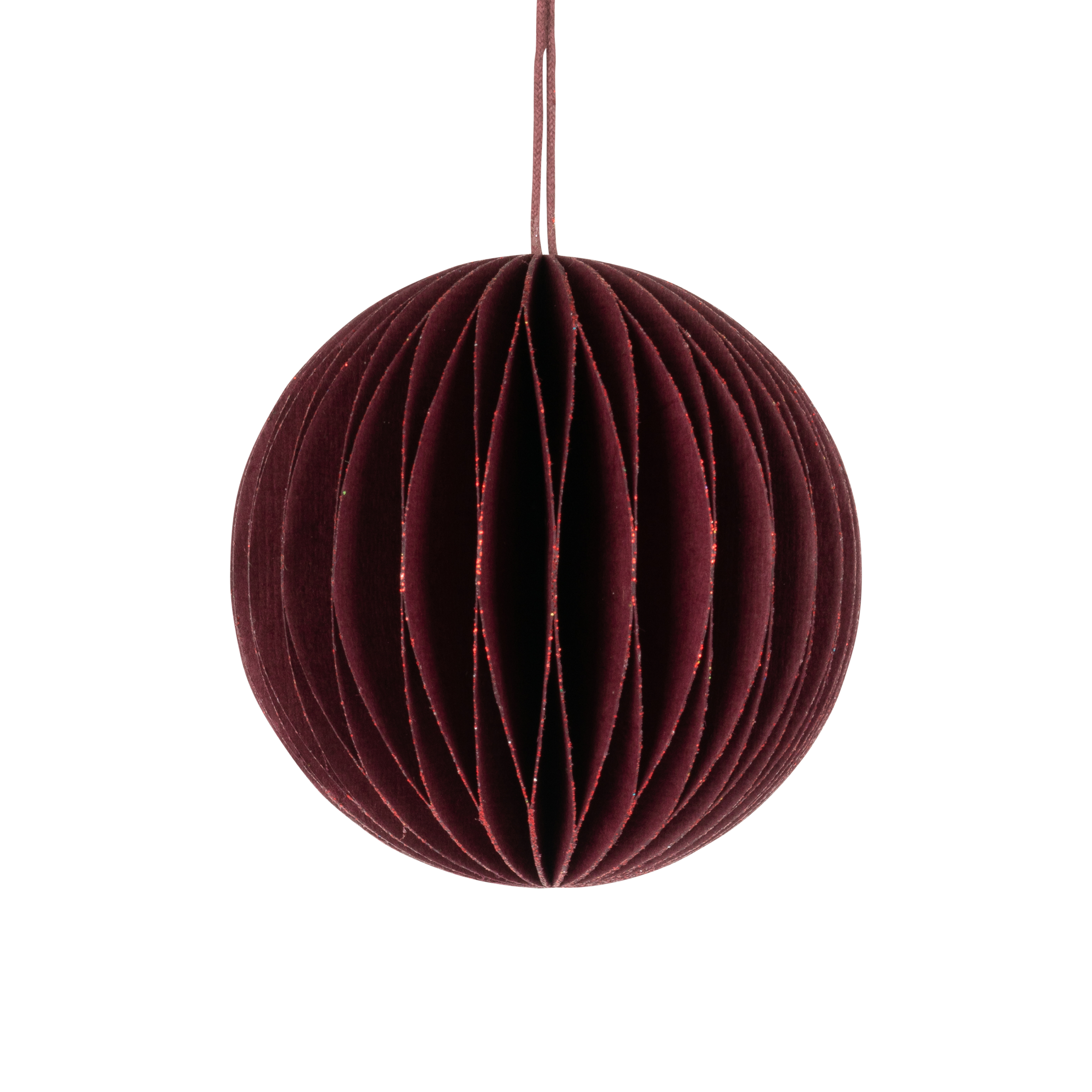 Rød Kugle 7.5 cm.
