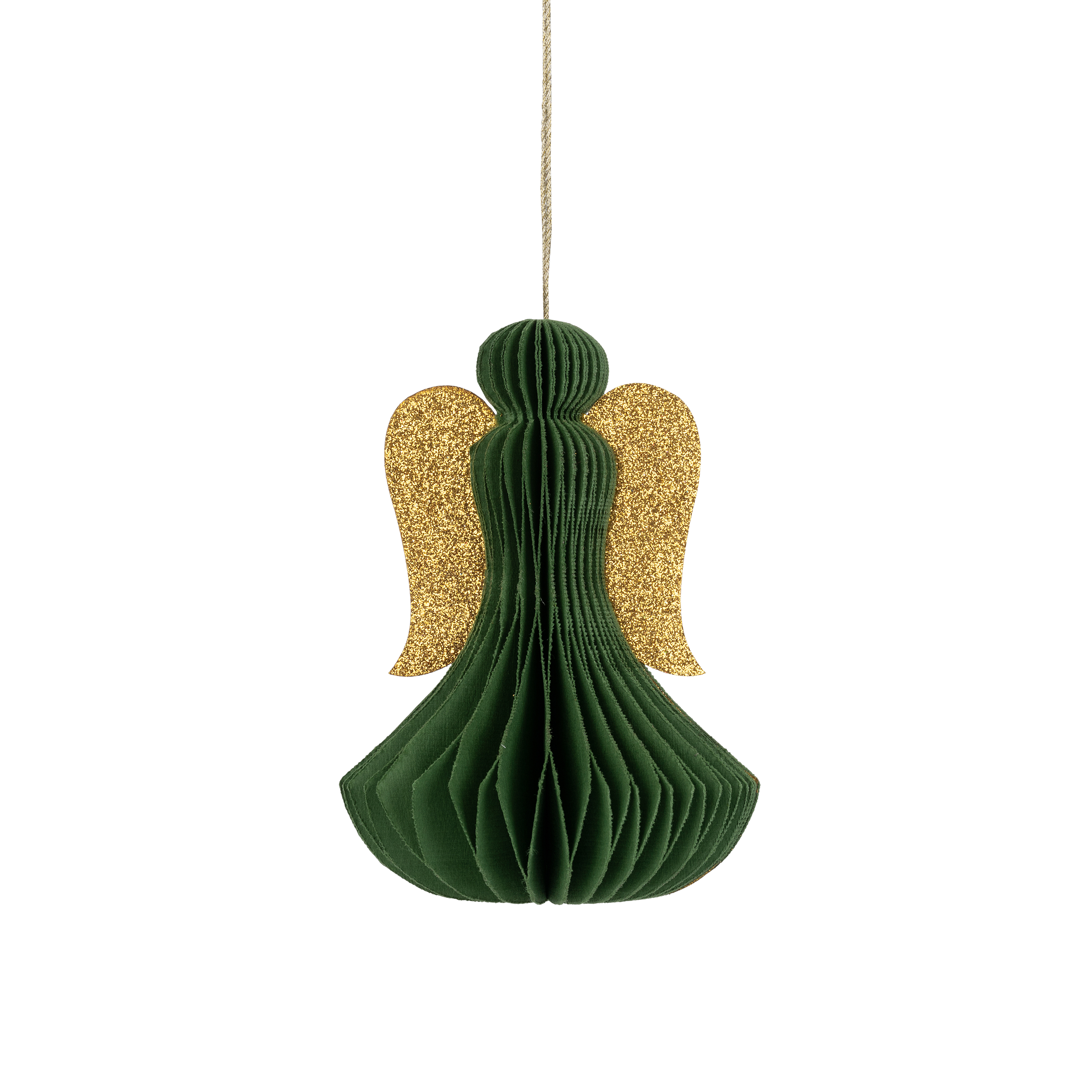 Grøn Engel 7.5 cm.