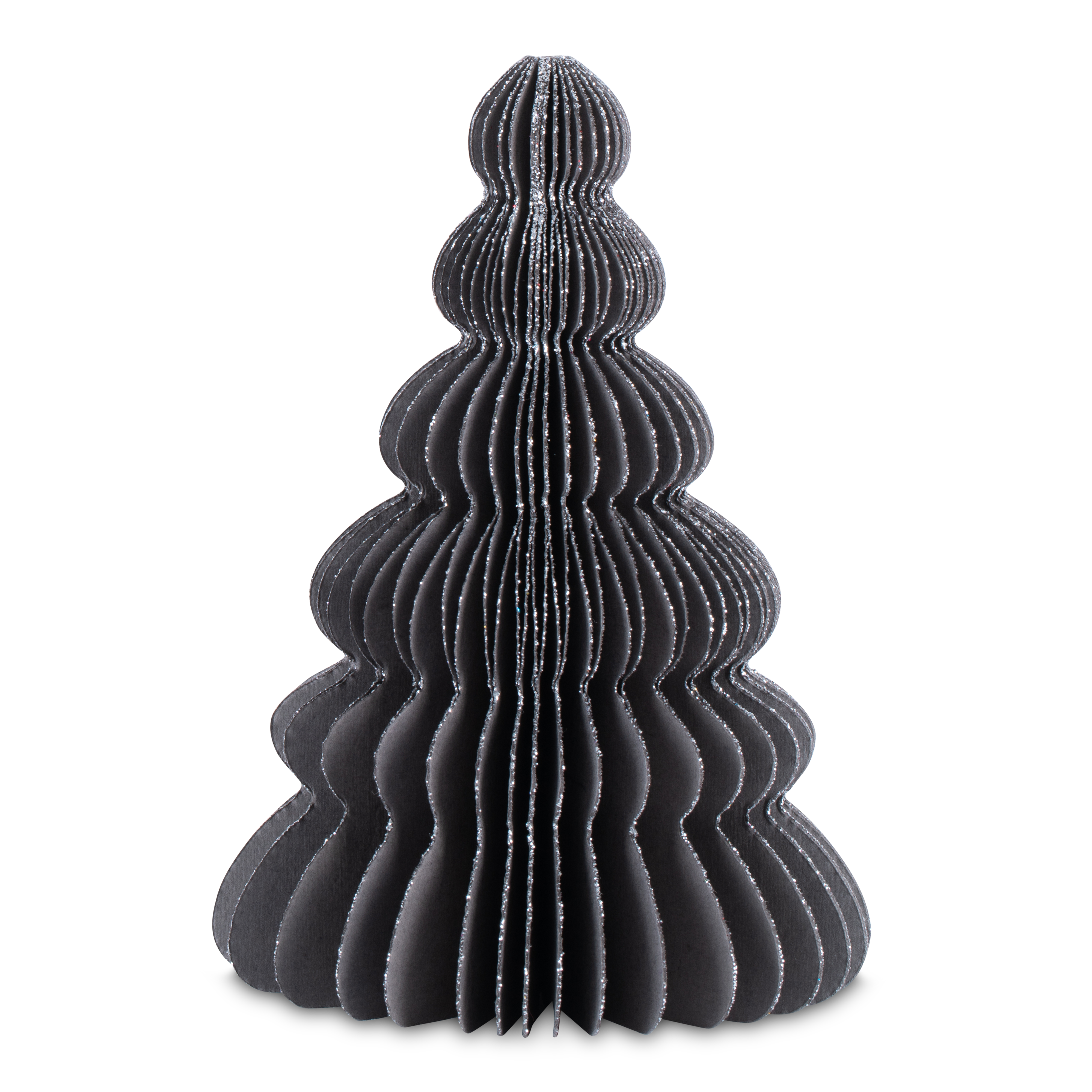 Gråt Juletræ 15 cm