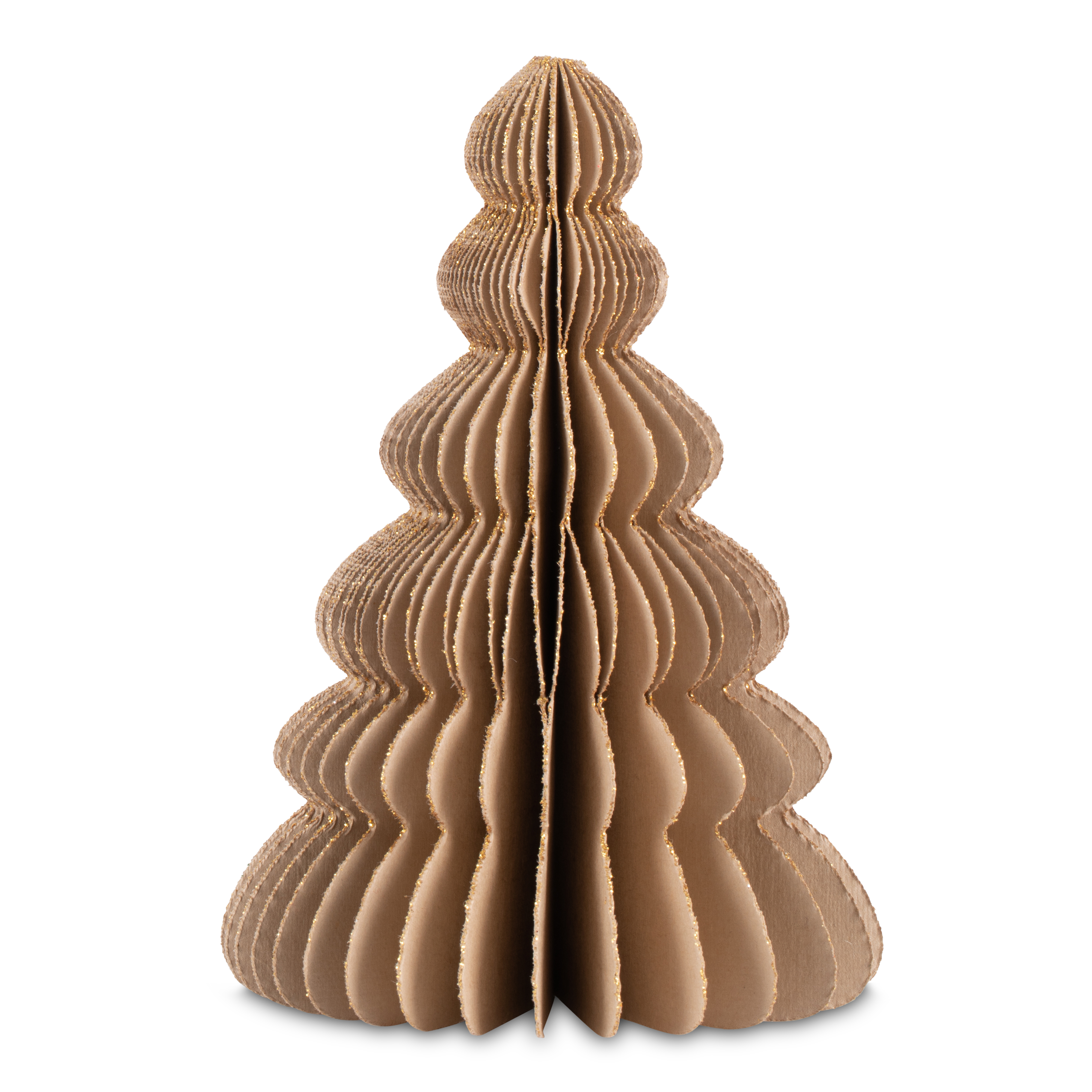 Beige Juletræ 15 cm