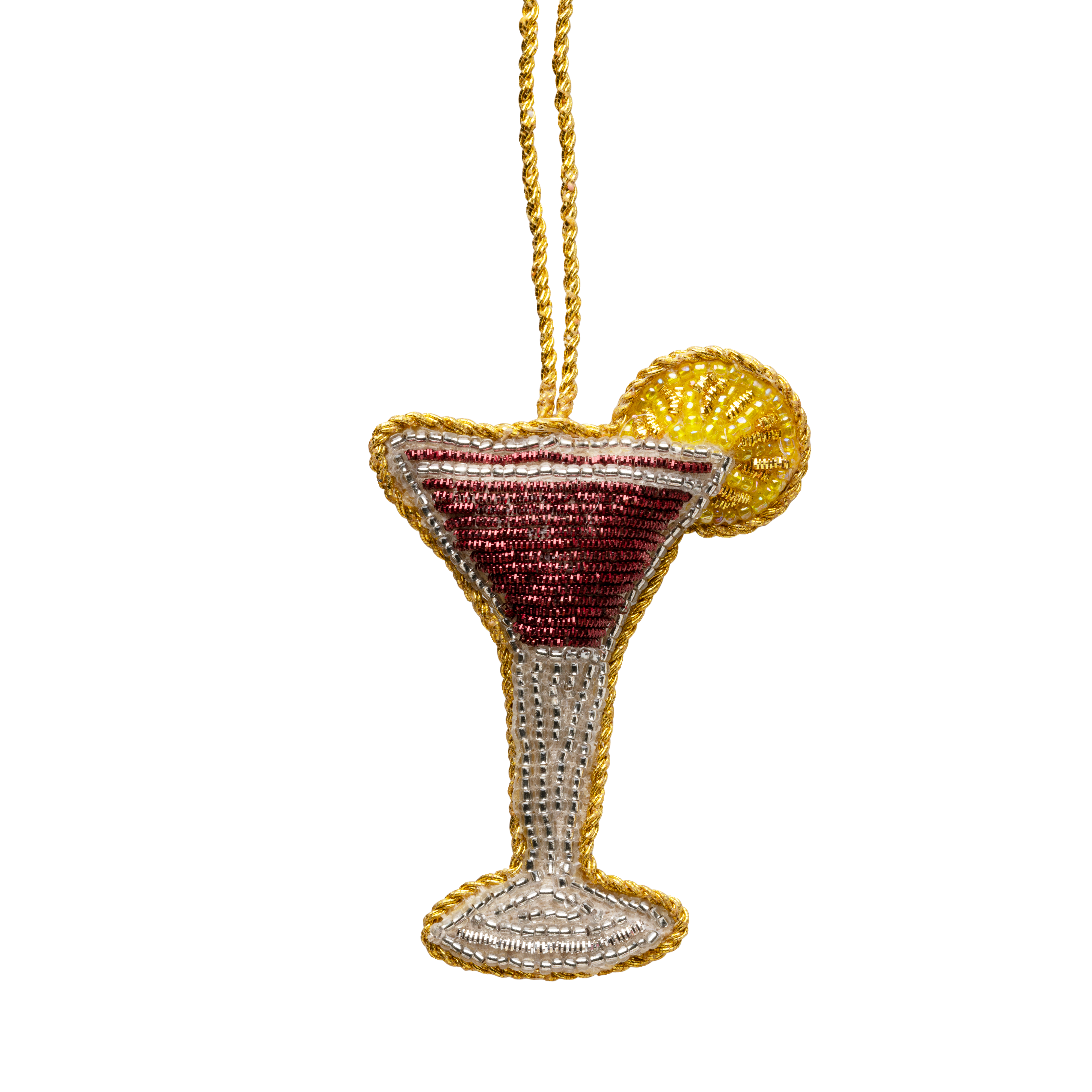 Drink i perlebroderi