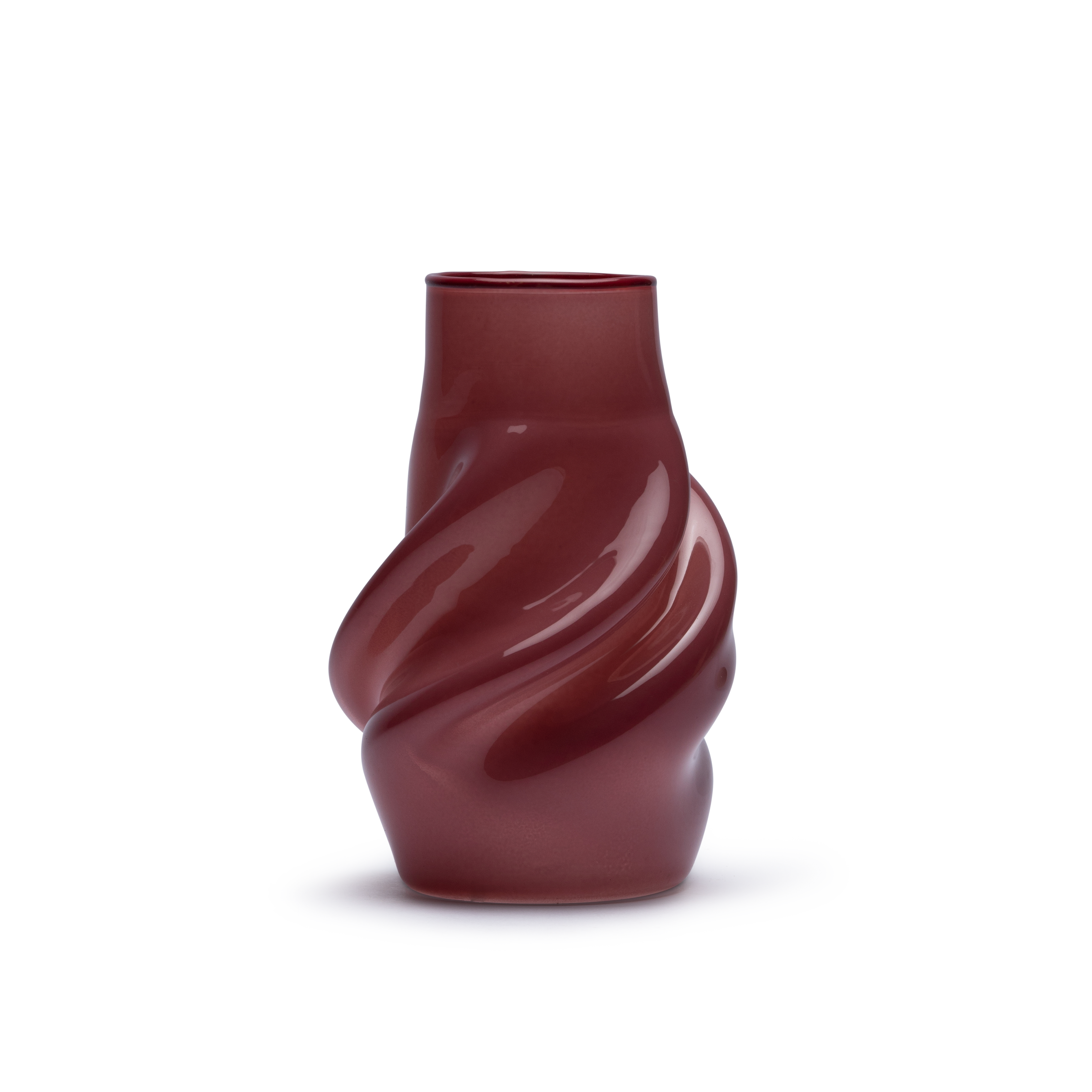 Mahogni Vase 10x10xH12