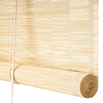 Bambus Rullegardin 130 x 160 cm.
