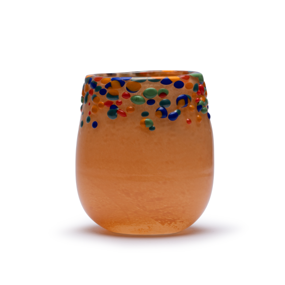 Orange Vase 9x9xH10