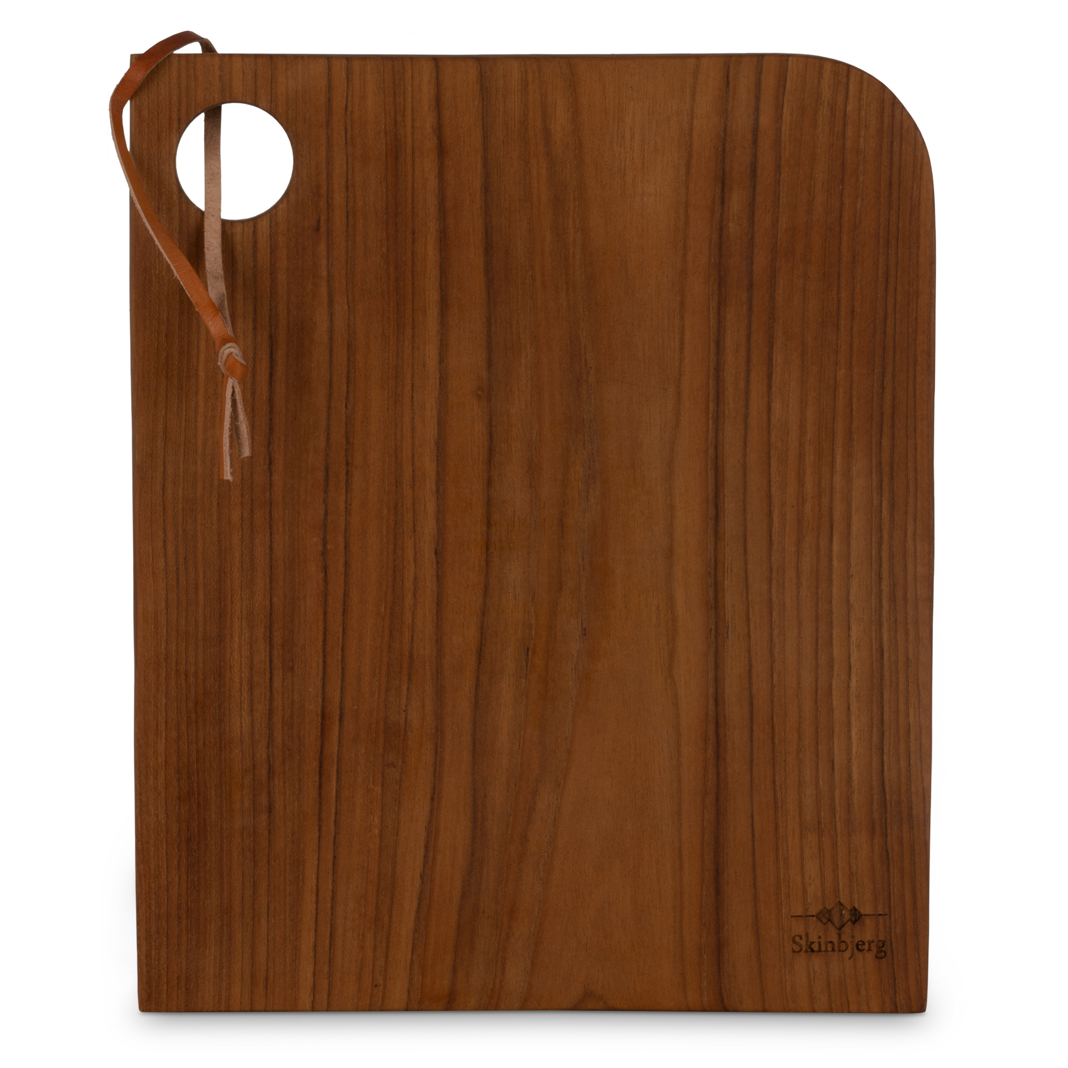 Firkantet Skærebræt i Teak Træ L29xB24xH1.5 cm.